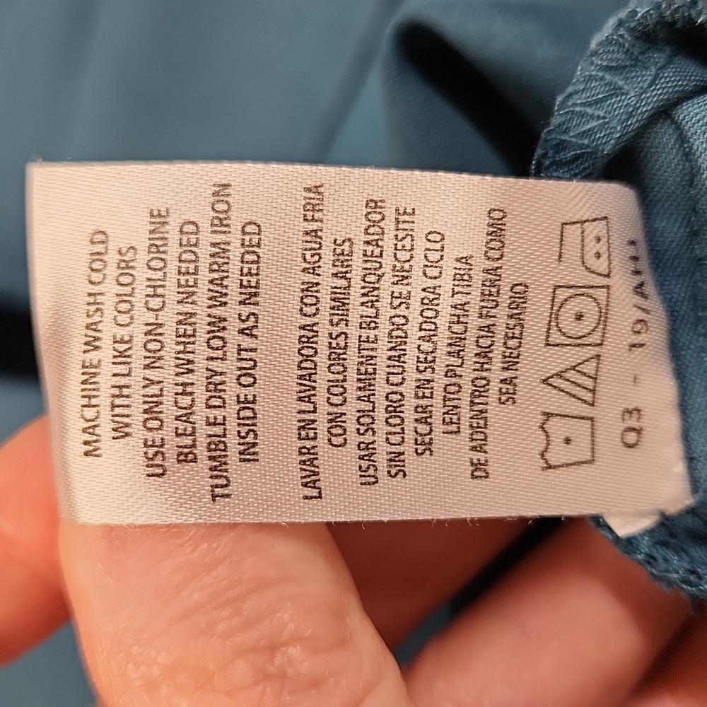 Healing Hands Scrub Teal Top XL Style 2172 - Picture 8 of 8
